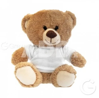 Meškiukas Teddy rudas 17cm.su marškinėliais| 818104