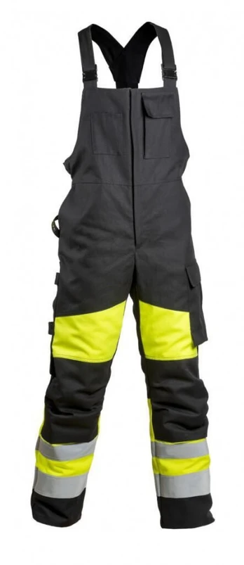 Welders winter bib-trousers Multi 6436, yellow/black S, Dimex