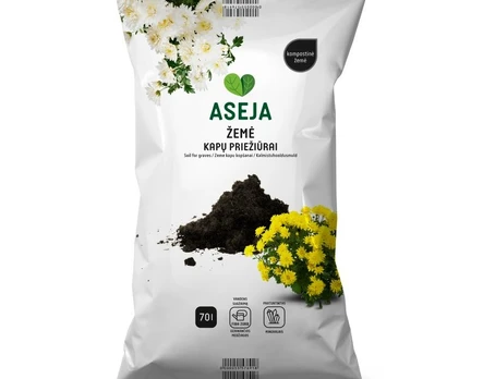 Žemė kapų priežiūrai ASEJA, 70 ltr