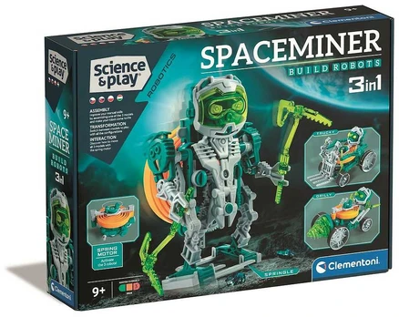 Clementoni Science&Play Robotics: Space Miner 3v1