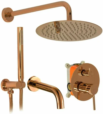 Dušo Įleidžiamas komplektas Rea Lungo Copper + BOX