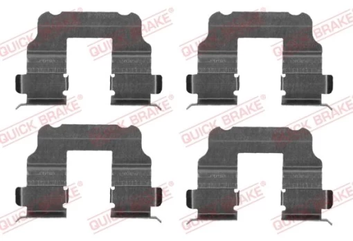 Priedų komplektas, diskinių stabdžių trinkelės QUICK BRAKE 109-1690