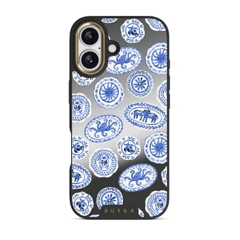 Taverna - iPhone 17 Case, Elite Mirror Dark (MagSafe) / Gold