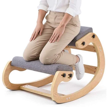 Ergonomiška klūpėjimo kėdė pilka
