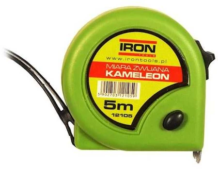 Ruletė 5 m x 16 mm IRON 12105