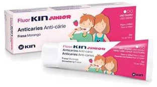 Fluor-Kin Junior Dantų pasta Strawberry Flavour 75ml