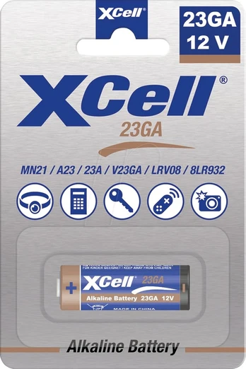 XCell šarminė baterija 23GA 12V 55mAh 1st.