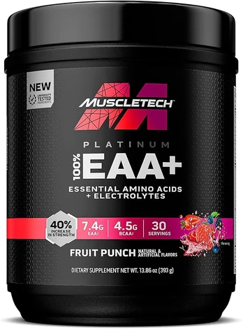 MuscleTech 100% Platinum EAA 30 porc. 399 g.