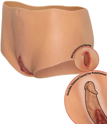Hidden Desire Open Vagina & Ass Brief