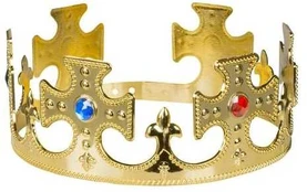 Boland Party Partners B.V. Guldkrone med sten