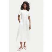 Tommy Hilfiger Kasdieninė suknelė WW0WW51148 Balta Regular Fit