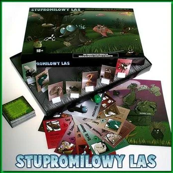Grajmy Razem Stupromilowy Las Party Board Game - Humorous Absurd Challenge Edition