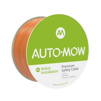 Kabelis perimetro vejos robotui 3,8mm Premium orange 800m, Auto-Mow