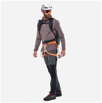Vyriška softshell striukė su gobtuvu Millet Kamet XCS Light, slyvinė
