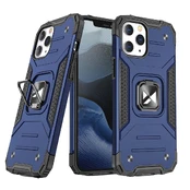 Dėklas Wozinsky Ring Armor Case iPhone 13 Pro Max mėlynas kaina