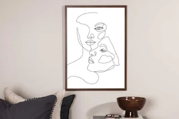 Paveikslas - Faces - 30x40 kaina