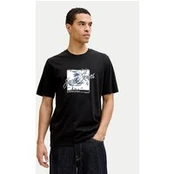 Jack & Jones Marškinėliai Honolulu 12288088 Juoda Regular Fit