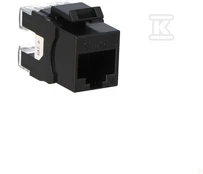 Kontakt Simon GN.RJ45 KAT6 UTP SIMON JUODA