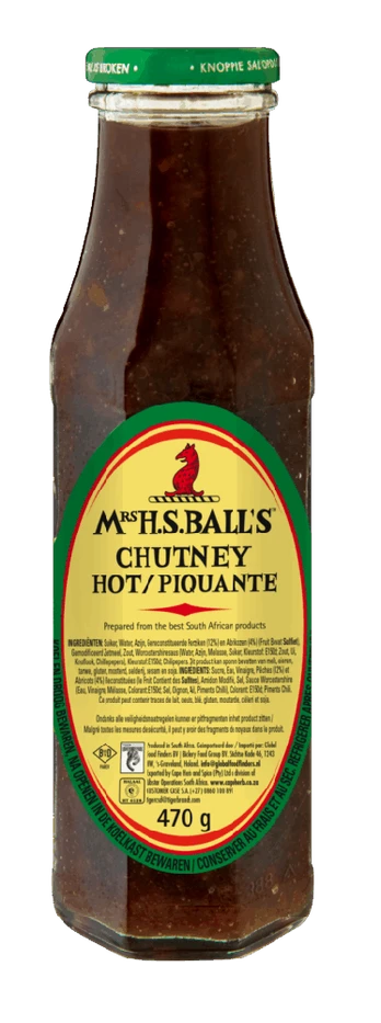 Mrs. H.S. Balls Hot Sauce, 470 g.