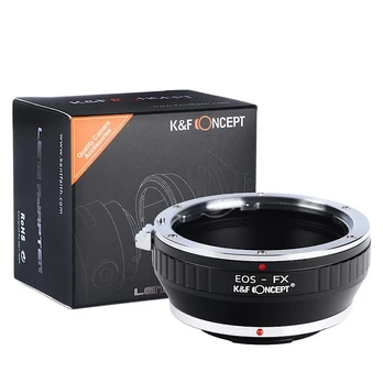 Adapteris - K&F Concept Canon EF į Fuji X Montavimo Adapteris