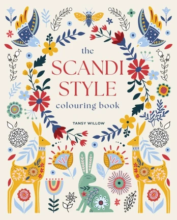 Scandi Style Colouring Book