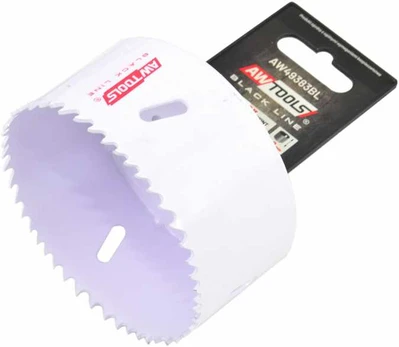 AW-Tools AWTOOLS Bimetalinė gręžimo karūna HSS-Co 8% 95mm Juodas LINE