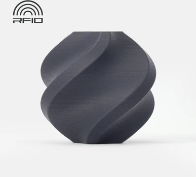 3D Plastikas - Filamentas PLA-CF With spool/Su rite Lava pilkos spalvos | 1.75 mm, 1kg | Bambu Lab