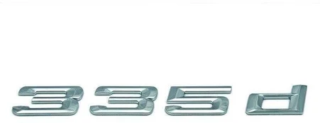 Bmw 3 E92 E92 Lci Galinis Emblema Originalus 51147166220