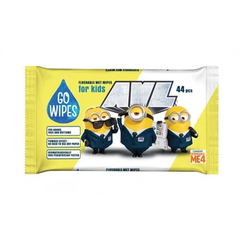 Drėgnos servetėlės Minions Gowipes 44vnt