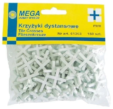 Kryželiai plytelėms Profix, 100 vnt., 0.5 cm