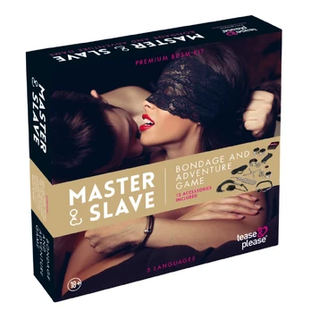 Tease & Please Master & Slave surišimo komplektas, smėlio spalvos
