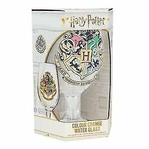 Harry Potter Hogwarts Colour Change Water Glass