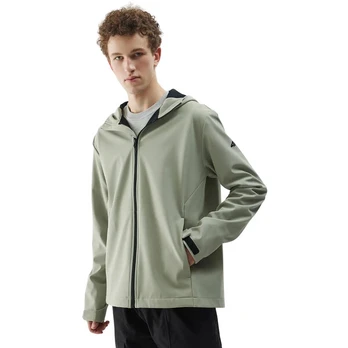 Vyriška softshell striukė 4F M324 alyvuogių spalvos 4FWSS25TSOFM324 44S, S