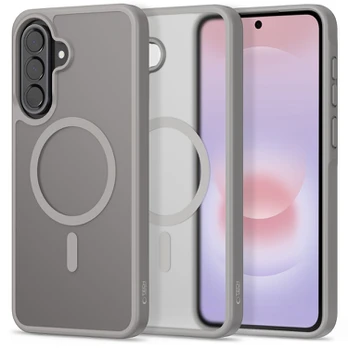 Matinis pilkas dėklas Samsung Galaxy A57 5G telefonui "Tech-Protect Magmat Magsafe"