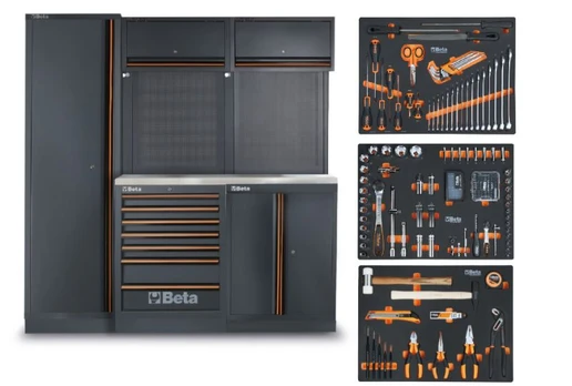 Moduliniai baldai BETA BEC45PRO2.0/B7X/196UT