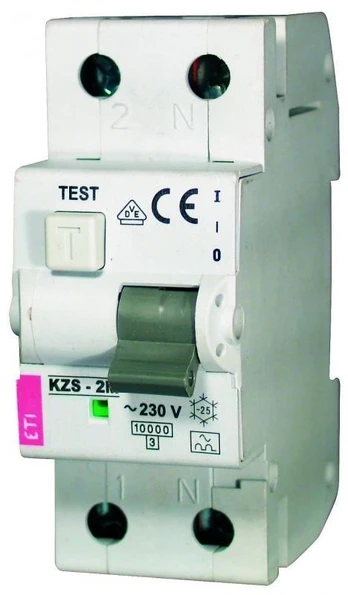 Eti-Polam KZS-2M 2P 20A B 0,03A AC tipas - 002173105
