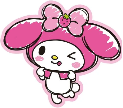 Sanrio Hello Kitty My Melody 3D cushion