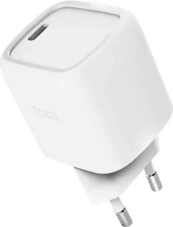 Lādētājs Trust Maxo Ultra-small 30W GaN USB-C White