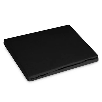 Eurofirany paklodė su guma Basic, 140x200+30 cm, juoda