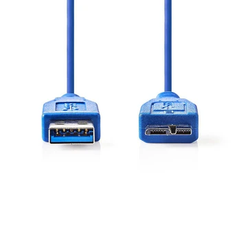 Nedis USB 3.0/micro USB B, 0,5 m