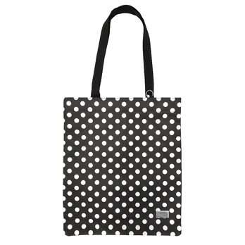 Oem Shopping bag Wonder pattern 2 juodas polka-dot