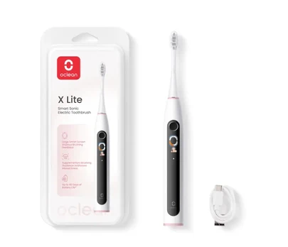 Oclean Elektrinis dantų šepetėlis X Lite Pilkas