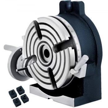 Vertikalus ir horizontalus, 150 mm rotacinis stalas