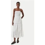 Iconique Vasarinė suknelė Sirya IC26-007 Balta Regular Fit