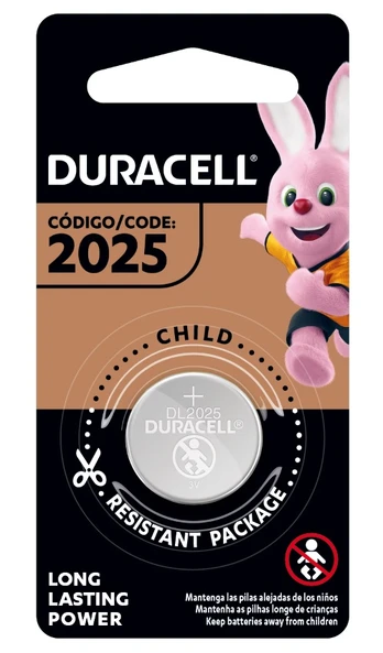 Elementas DURACELL Lithium, CR2025 (DL2025), 1 vnt.