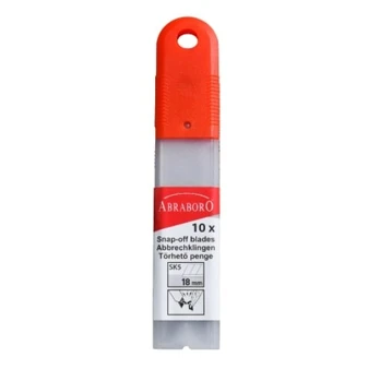 Geležtės peiliams 18mm 10vnt ABR