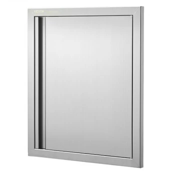 BBQ prieigos durys 457x533x46 mm nerūdijantis plienas