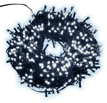 Girlianda 500 LED, šaltai balta