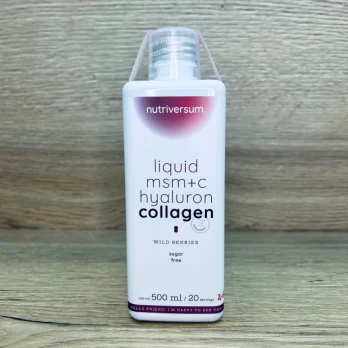 Nutriversum Liquid MSM+C Hyaluron Collagen - 500ml