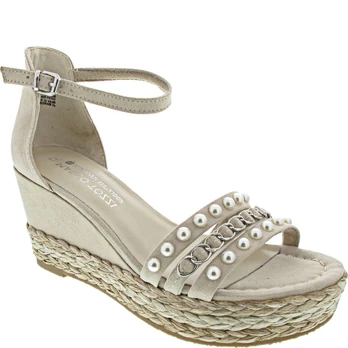 Basutės moterims, Smėlio, SANDALS